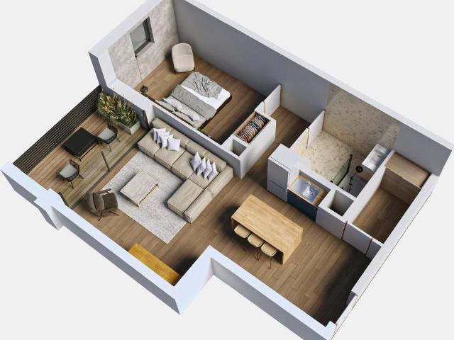 Appartement 2 pièces 47 m²