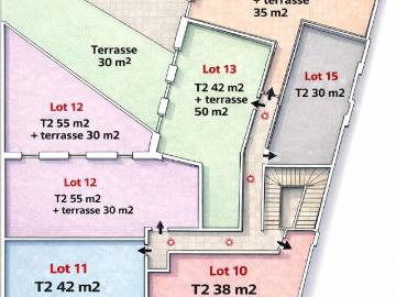 Appartement 2 pièces 47 m²