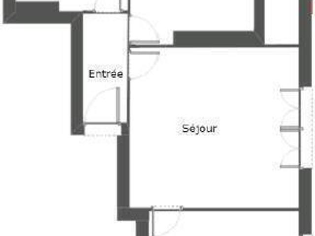 Appartement 2 pièces 44000 Nantes Réf: 11838