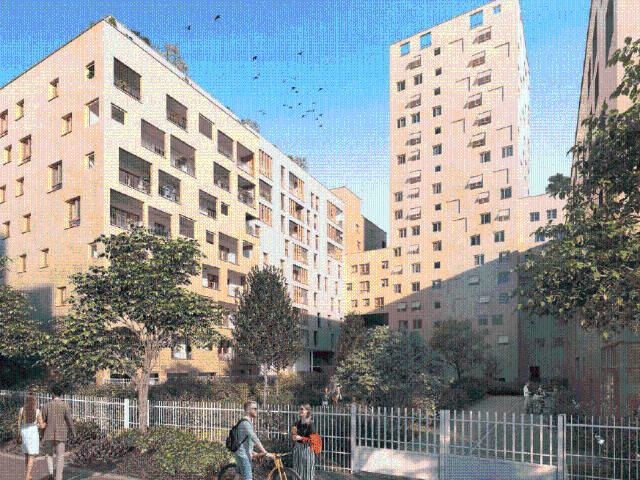 Appartement / 2 pièces / 44.30 m2