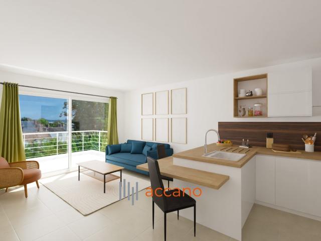 Appartement 2 pièces 44 m²