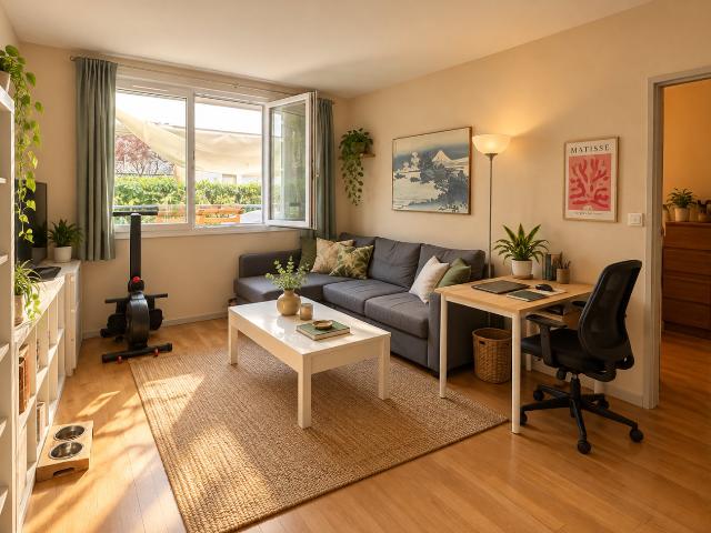 Appartement 2 pièces 44 m²