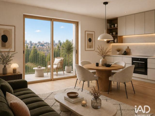 Appartement 2 pièces 44 m²