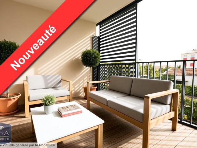 Appartement 2 pièces 44 m²