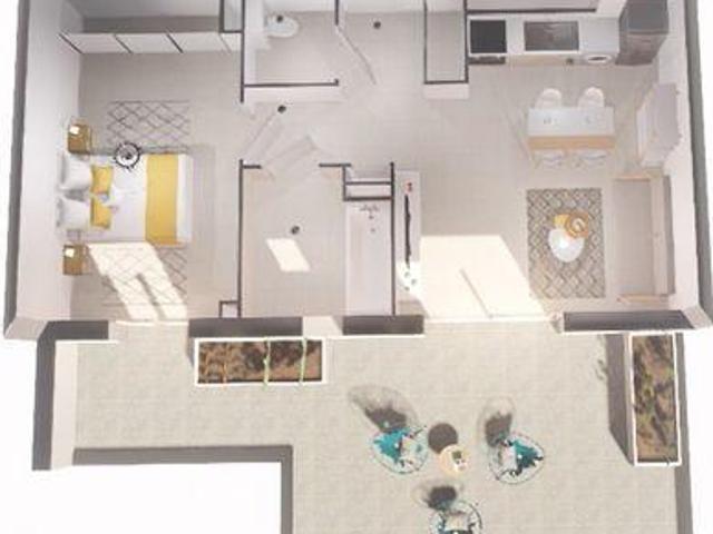 Appartement 2 pièces 44 m²