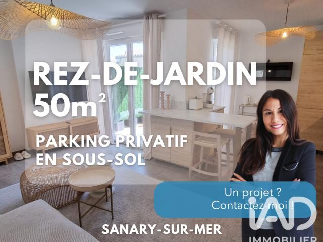 Appartement 2 pièces 44 m²