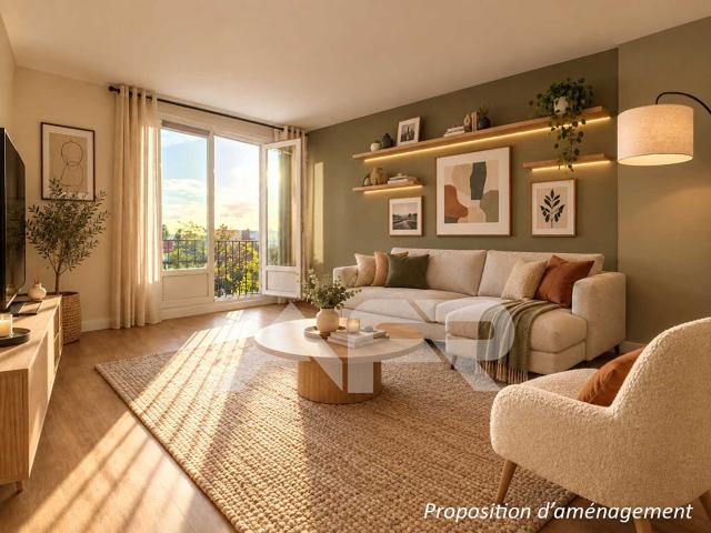 Appartement 2 pièces 44 m²