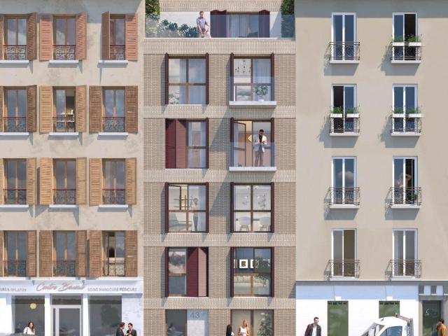 Appartement 2 pièces 44 m²