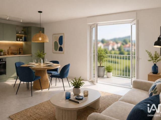Appartement 2 pièces 44 m²
