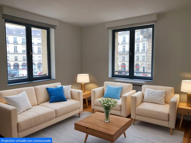 Appartement 2 pièces 45 m²