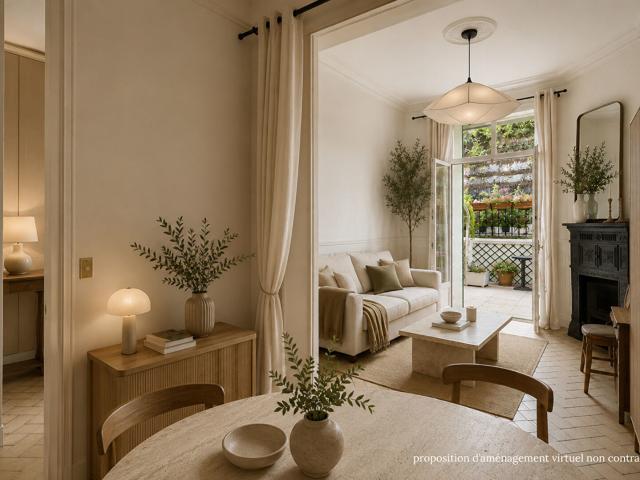 Appartement 2 pièces 45 m²