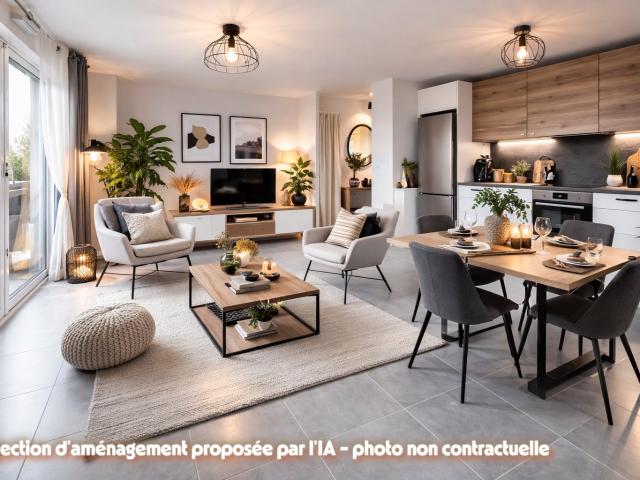 Appartement 2 pièces 45 m²