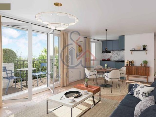 Appartement 2 pièces 45 m²