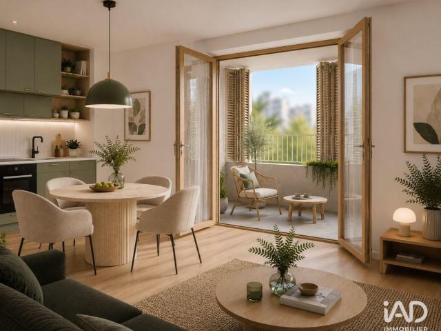 Appartement 2 pièces 45 m²