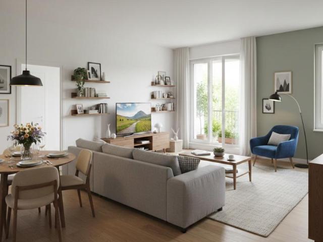 Appartement 2 pièces 45 m²