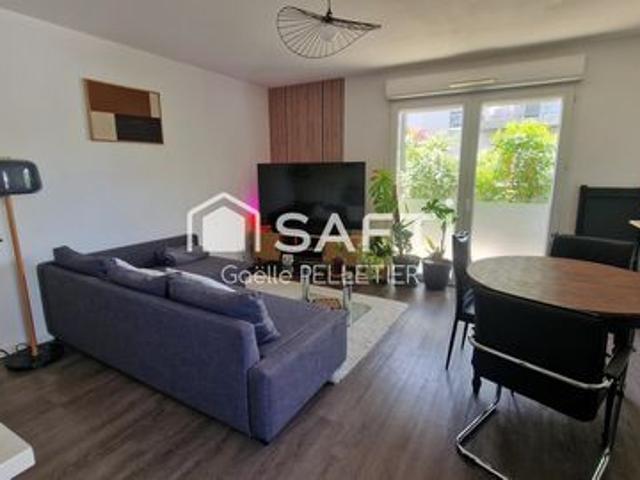 Appartement 2 pièces 45m2 avec terrasse, jardin, garage et place de parking La Butte