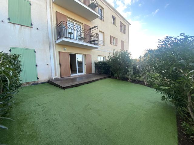 Appartement 2 pièces 45m² en rez de jardin