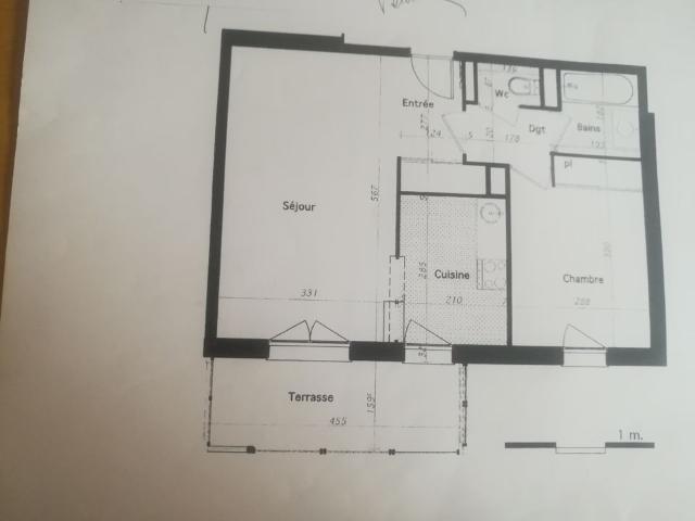 Appartement 2 pièces, 46 m² à louer à Escassefort 47350