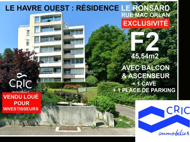 Appartement 2 pièces 46 m²