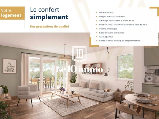 Appartement 2 pièces 46 m²