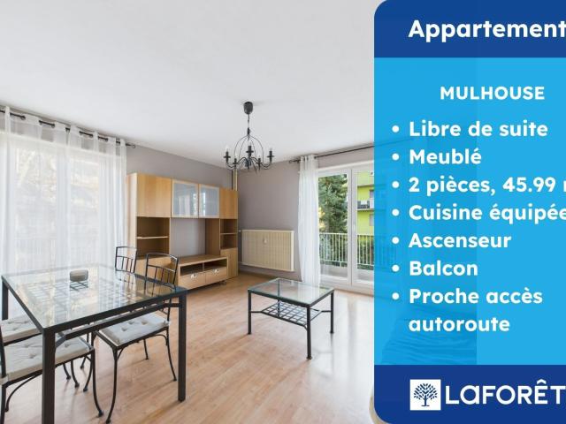 Appartement 2 pièces 46 m²