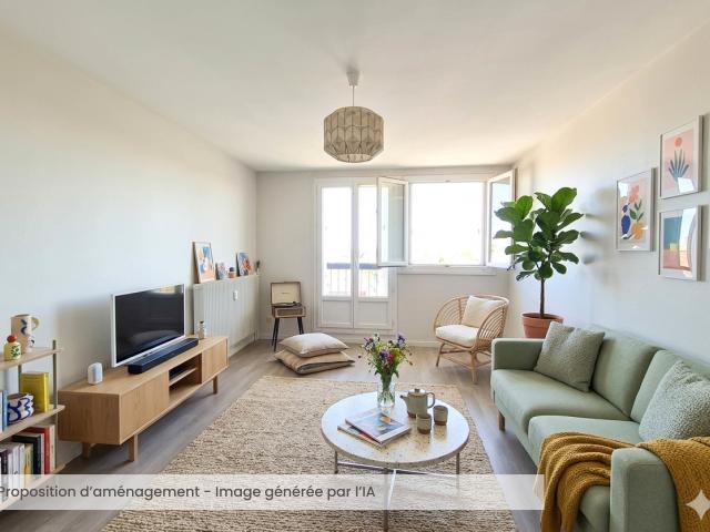 Appartement 2 pièces 46 m²