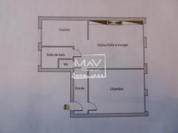Appartement 2 pièces, 48 m² à louer à Lille 59000