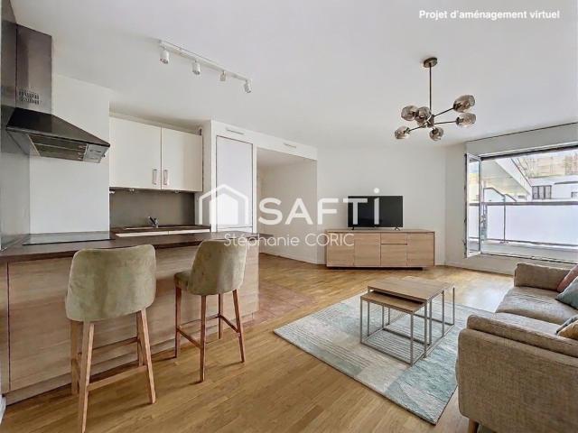 Appartement 2 pièces 48 m²