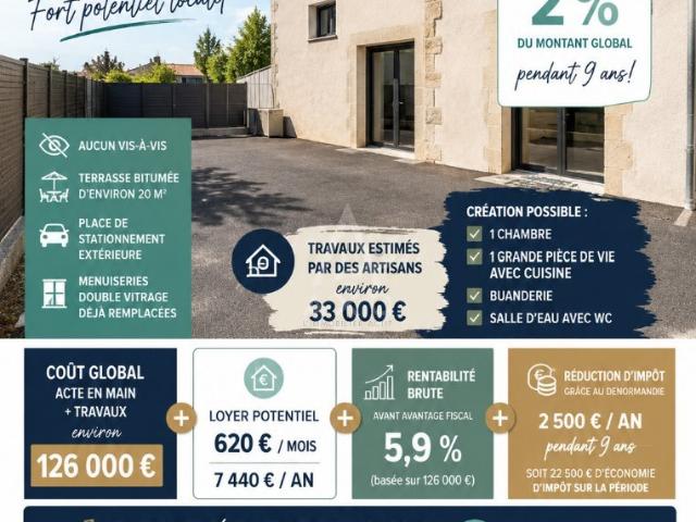 Appartement 2 pièces 48 m²
