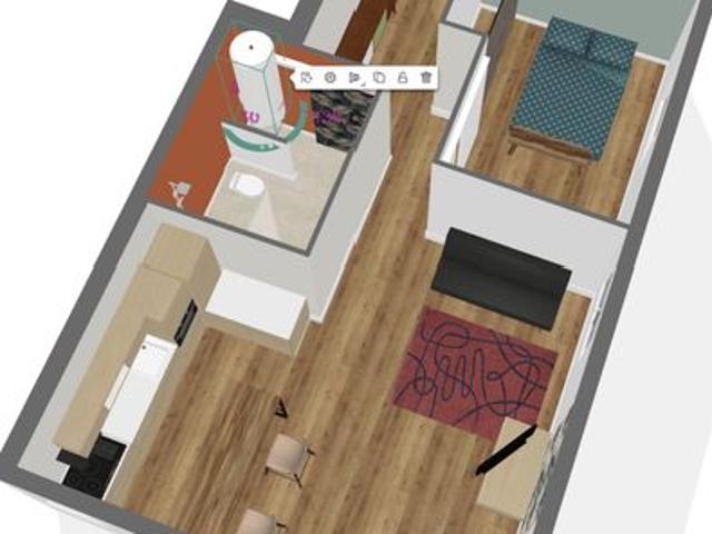 Appartement 2 pièces 48 m²