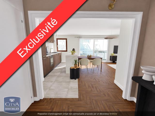 Appartement 2 pièces 49 m²