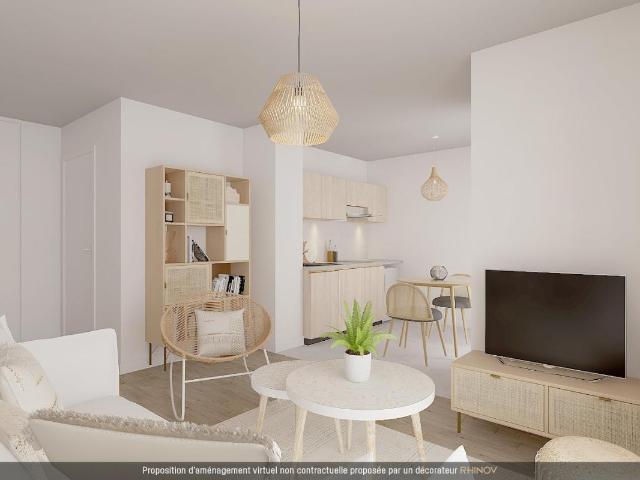 Appartement 2 pièces 49 m²