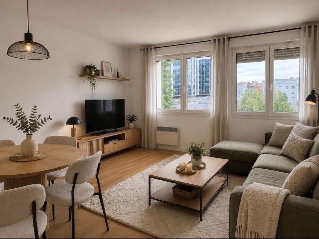 Appartement 2 pièces 49 m²