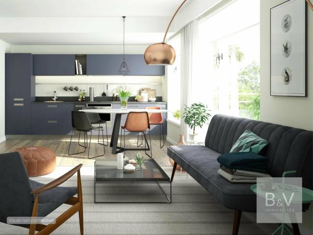 Appartement 2 pièces 49 m²