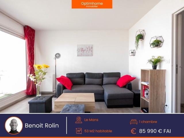 Appartement 2 pièces 53 m²
