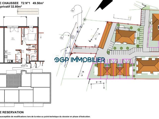 Appartement 2 pièces 50 m²