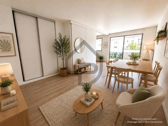 Appartement 2 pièces 51 m²