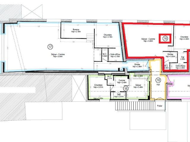 Appartement 2 pièces 51 m²