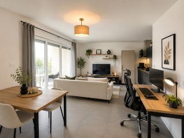 Appartement 2 pièces 52 m²