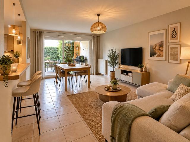 Appartement 2 pièces 52 m²