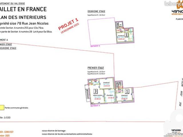 Appartement 2 pièces 52 m²