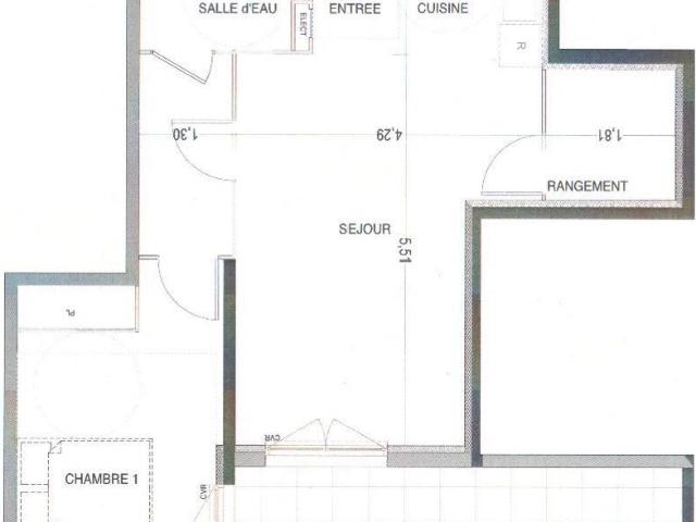 Appartement 2 pièces, 57 m² à louer à Marseille 13 13013