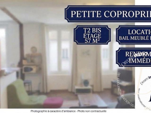Appartement 2 pièces 57 m²