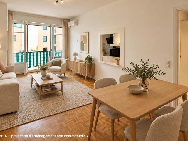 Appartement 2 pièces 54 m²