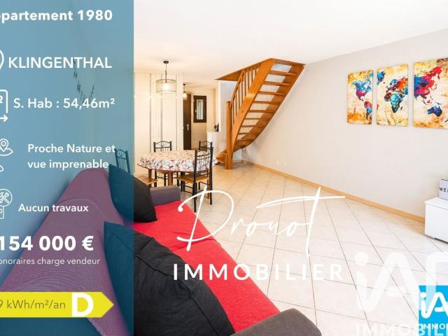 Appartement 2 pièces 54 m²