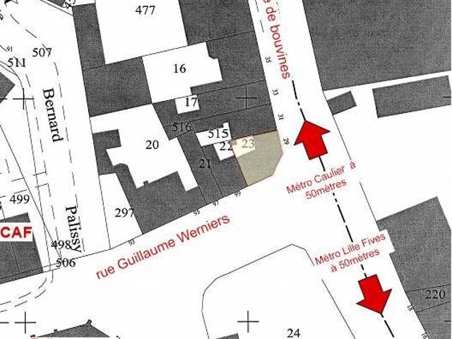 Appartement 2 pièces, 55 m² à louer à Lille 59000