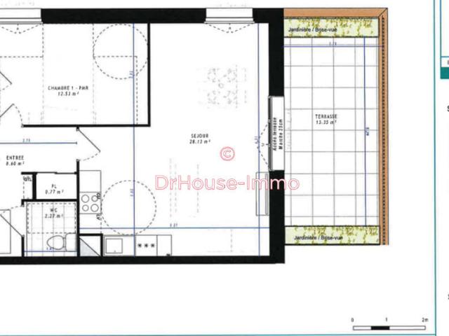 Appartement 2 pièces 59 m²