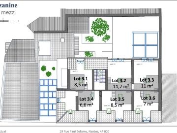 Appartement 2 pièces 63 m²
