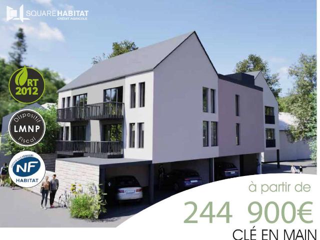 Appartement 2 pièces 62 m²
