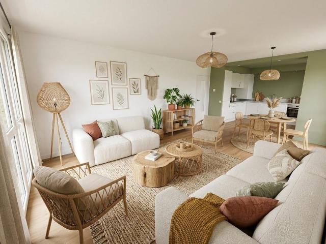 Appartement 2 pièces 69 m²